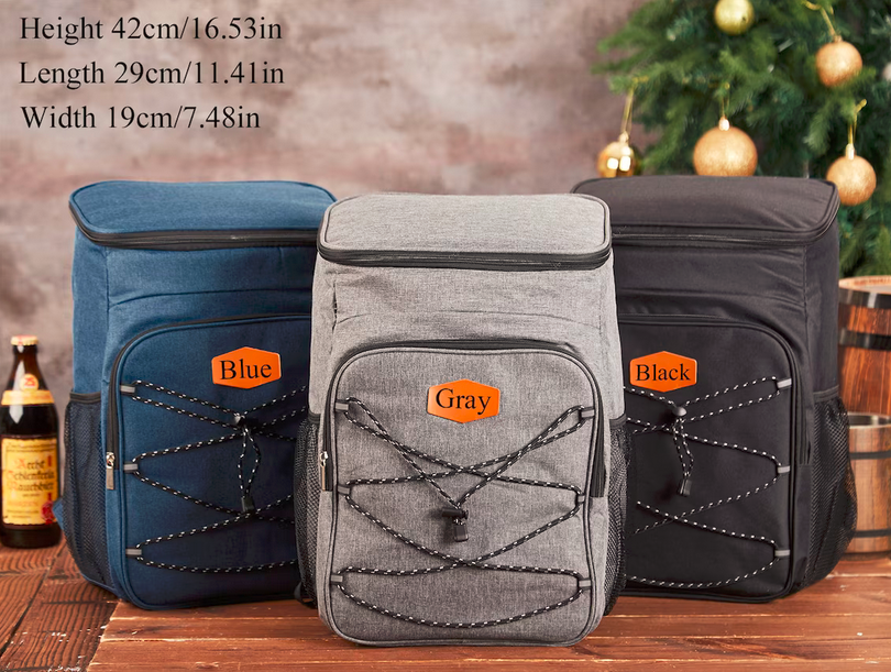 Personalized Beer Cooler Backpack Custom Groomsmen Gift Bag