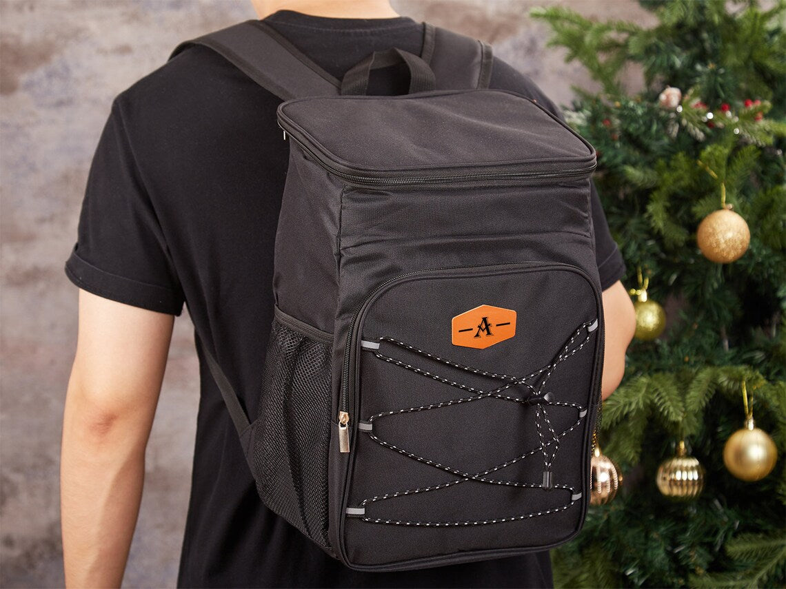Personalized Beer Cooler Backpack Custom Groomsmen Gift Bag