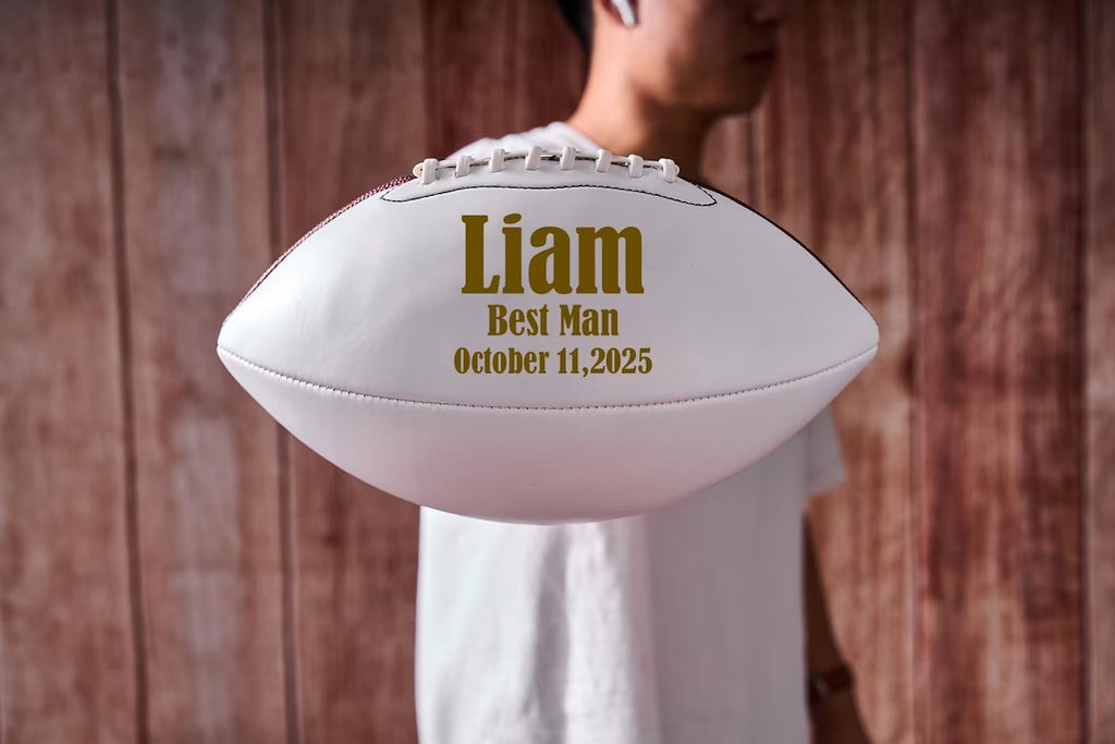 Customized American Football, Gifts for Men, Groomsmen Gift