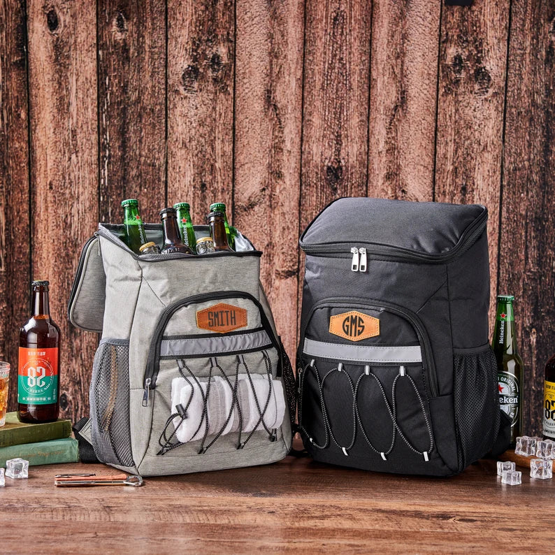 Personalized Insulated Cooler, Groomsmen Cooler Backpack