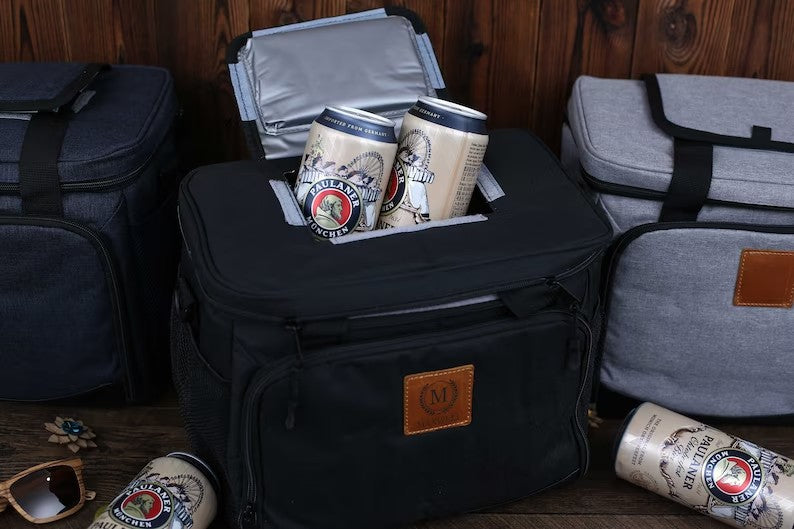 Personalized Groomsmen Gift Beer Cooler Bag Insulated Cooler Bag