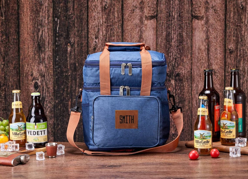 Personalized Beer Cooler Bag Groomsman Cooler Bag