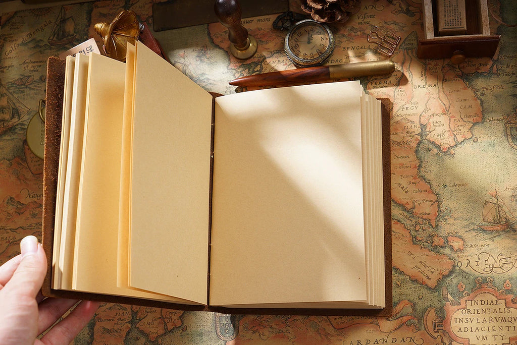 Personalized Leather Journal, Custom Rustic Notebook