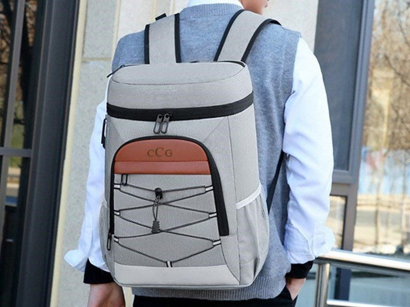 backpack cooler for hiking Personalized Cooler Backpack, Insulated Hiking Cooler Backpack Yes / White