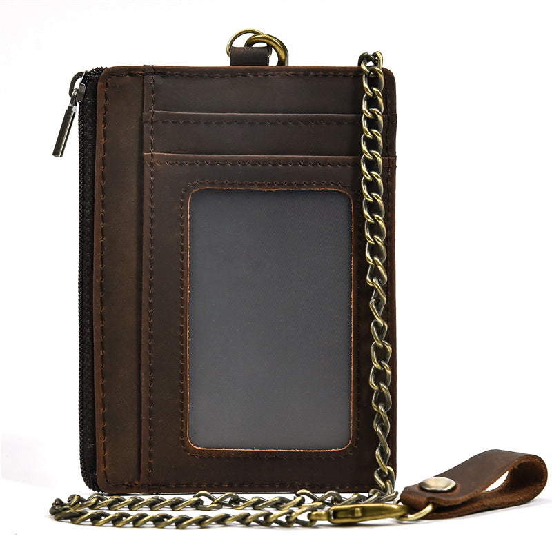 Personalized Men's Groomsmen Gift Leather Wallet - Custom Groomsmen Wallet Gift