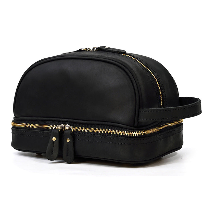 Groomsmen Gift Bag Personalized Toiletry Bag Travel Case  Leather Dopp Kit Bag