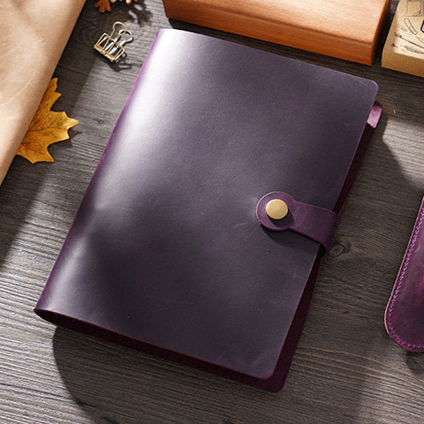 Leather Journal Refillable Notebook Leather Diary