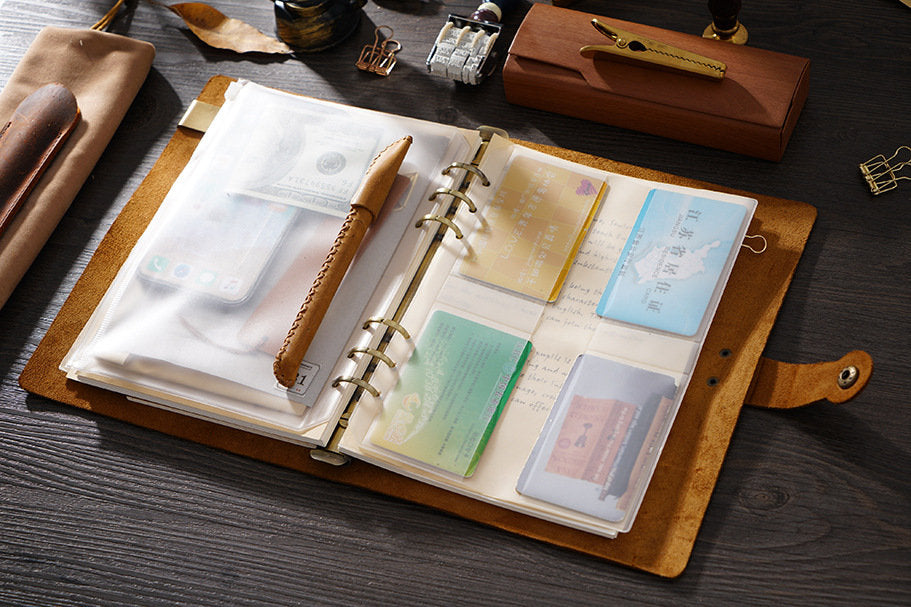 Leather Journal Refillable Notebook Leather Diary