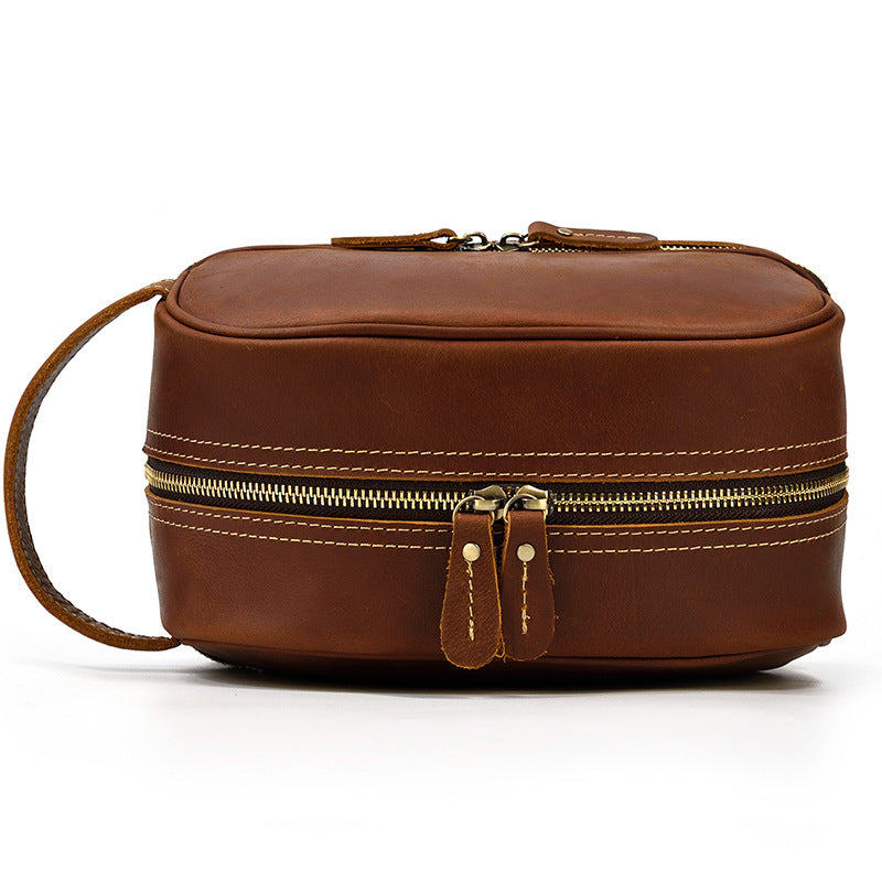 Groomsmen Gift Bag Personalized Toiletry Bag Travel Case  Leather Dopp Kit Bag